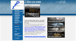 Desktop Screenshot of dfiequipment.com